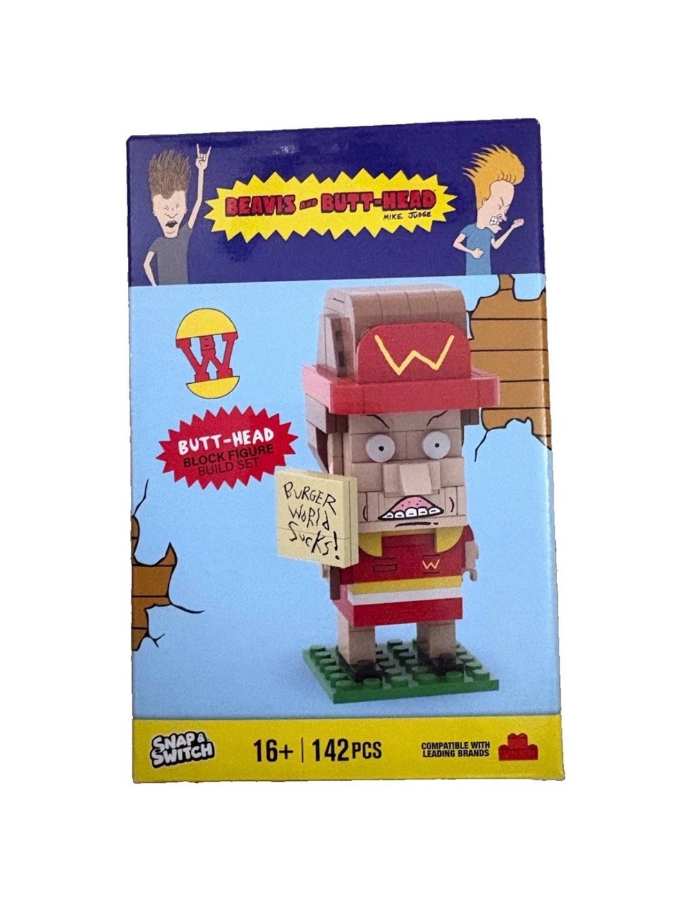 Beavis And Butthead (Butthead) Burger World Attire Build Set